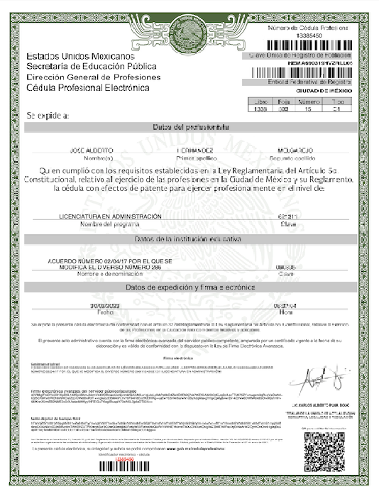 Licenciatura en Administración